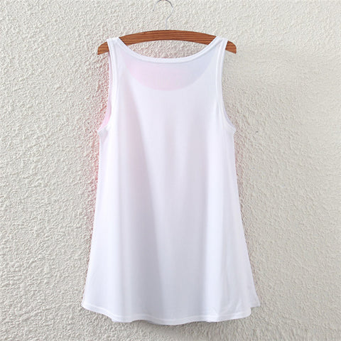 Water-colored Sleeveless Top