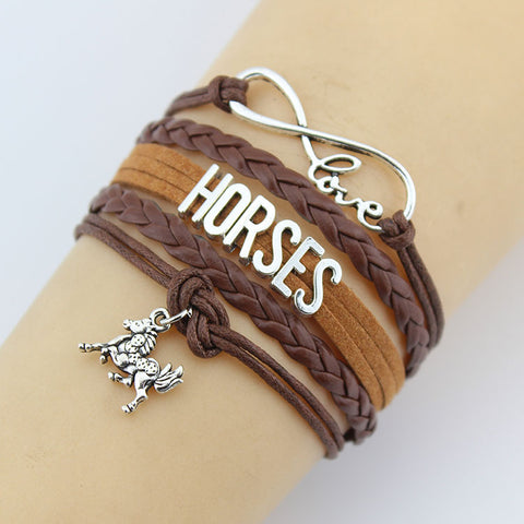 Unisex Metal Plated Charm Bracelet