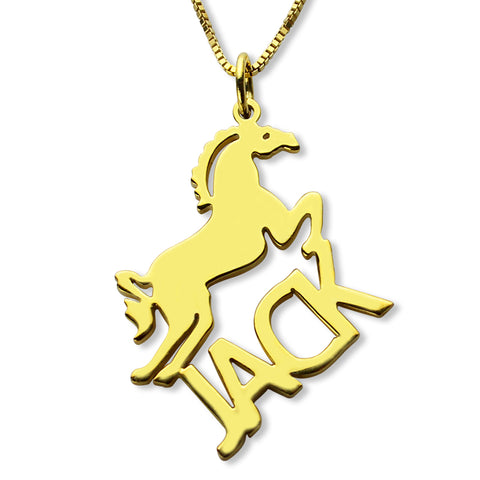 Personalized Cut Out Name Necklace