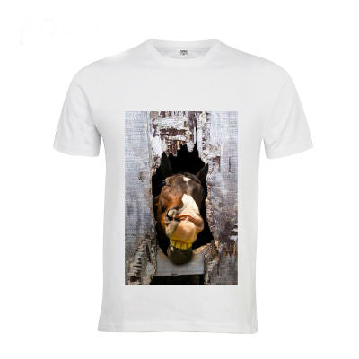 3D Crazy Horse Streetwear Shirt for Teens