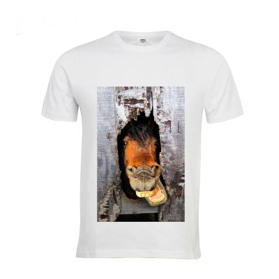 3D Crazy Horse Streetwear Shirt for Teens