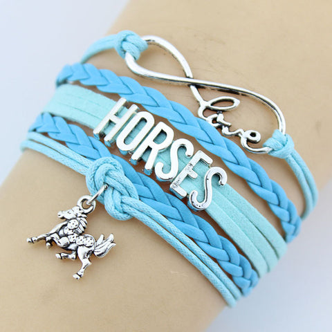 Unisex Metal Plated Charm Bracelet
